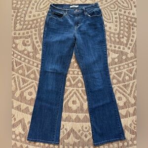 Levis 515 Boot Cut Jeans Womens Sz 8 Medium Wash Blue Stretch Mid Rise Denim